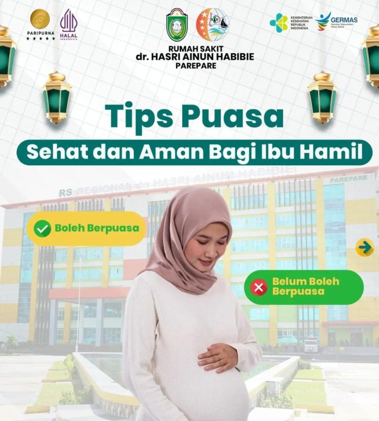 Ibu Hamil Boleh Berpuasa, Berikut Tips Sehat dan Aman dari RS Hasri Ainun Habibie