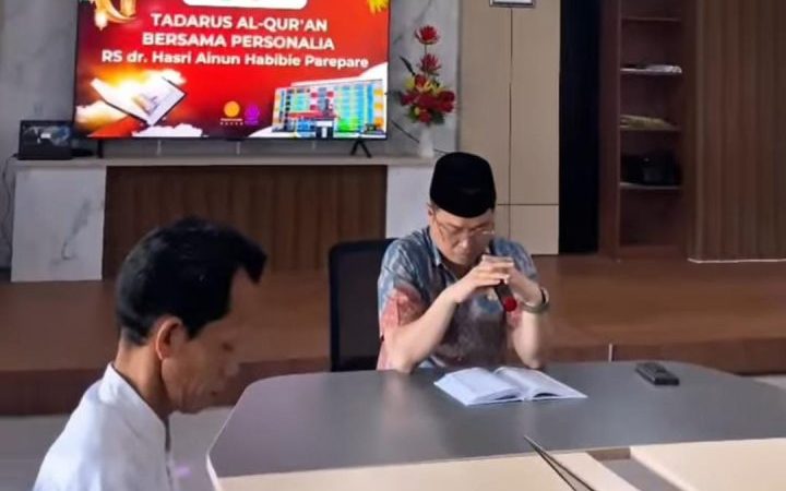 Jalankan Instruksi Walikota, RS Hasri Ainun Habibie Rutin Tadarus Alquran