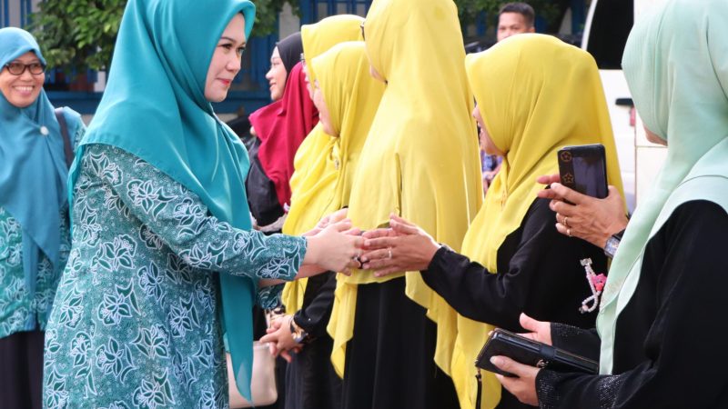 Ketua TP PKK Parepare Kunjungi Sekolah, Disambut Hangat Guru dan Siswa