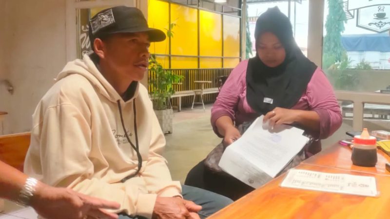 Tanah Diserobot Paman, Warga Mallaga Enrekang Lapor Polisi