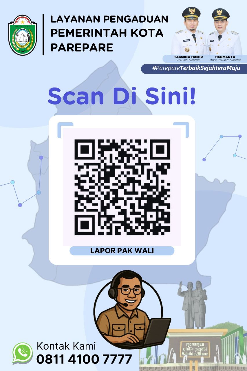 Wujudkan Pelayanan Responsif, Pemkot Parepare Hadirkan Inovasi “Lapor Pak Wali”