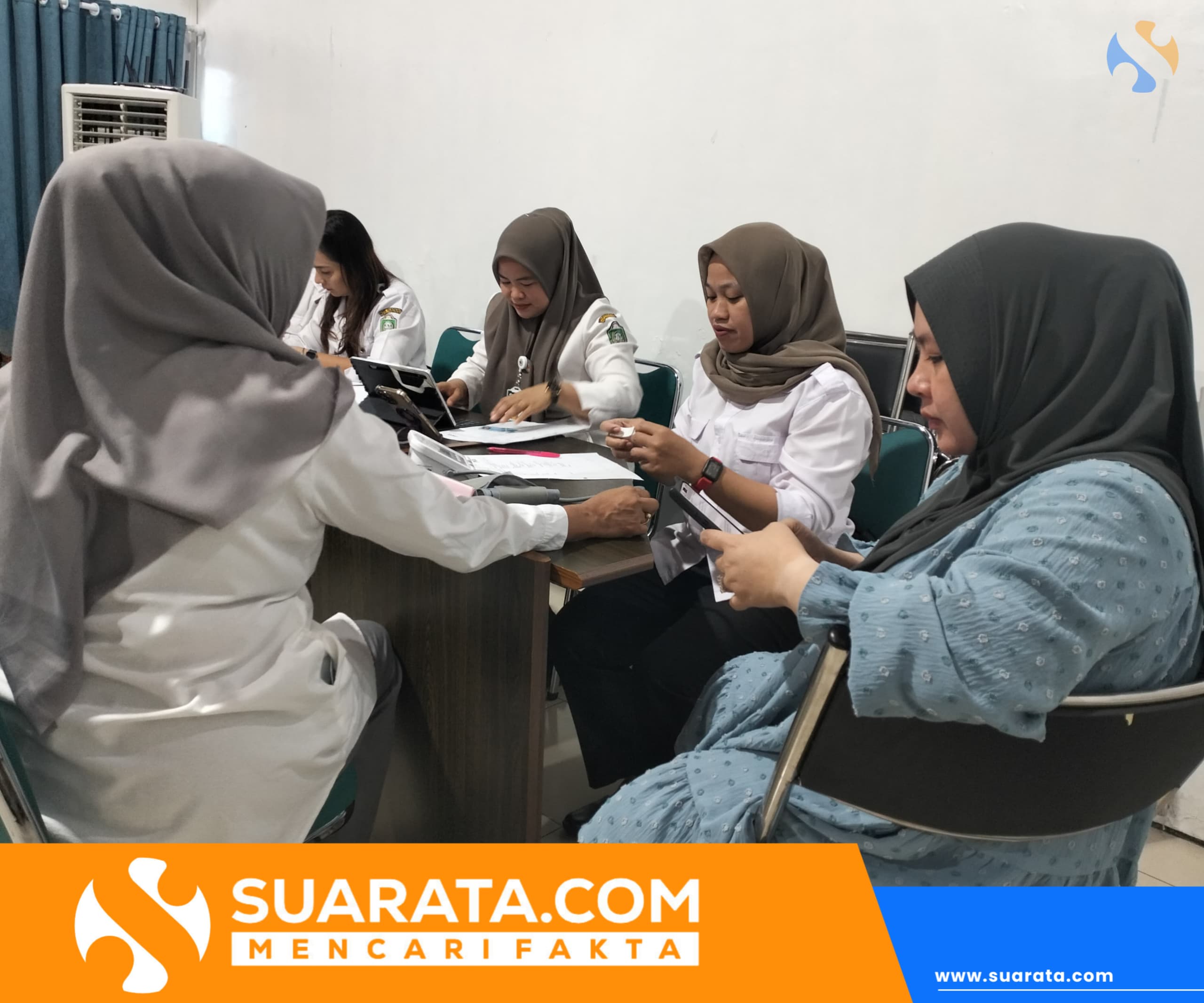 Gercep Tindak Lanjut Intruksi Walkot Parepare, PAM Tirta Gelar Pemeriksaan Kesehatan Gratis