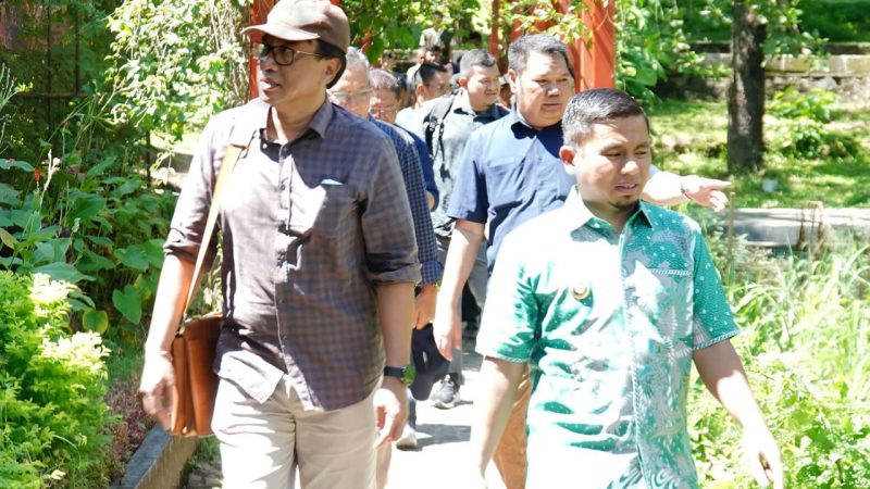 Tasming Hamid Terima Kunjungan Tim Selecta, Tindak Lanjuti Rencana Pengembangan Kebun Raya Jompie