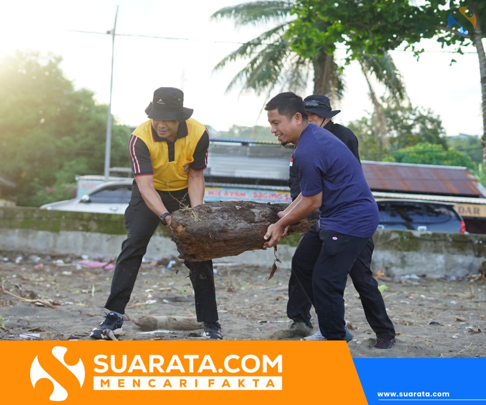 Momentum Hari Lingkungan Hidup, Tasming Hamid Pimpin Aksi Bersih PantaiKu
