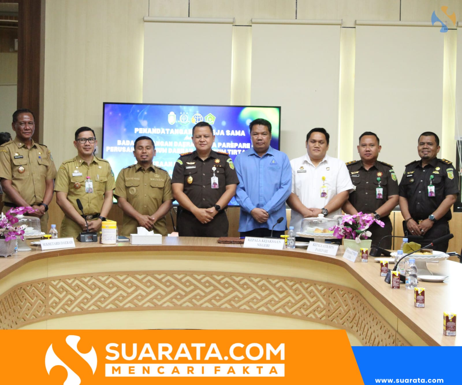 PAM Tirta Karajae Gandeng Kejari Parepare Tagih Tunggakan Rp14 Miliar