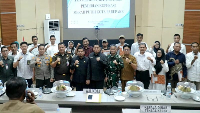 Tasming Hamid Dukung Program Presiden: 22 Koperasi Merah Putih Resmi Berdiri di Parepare