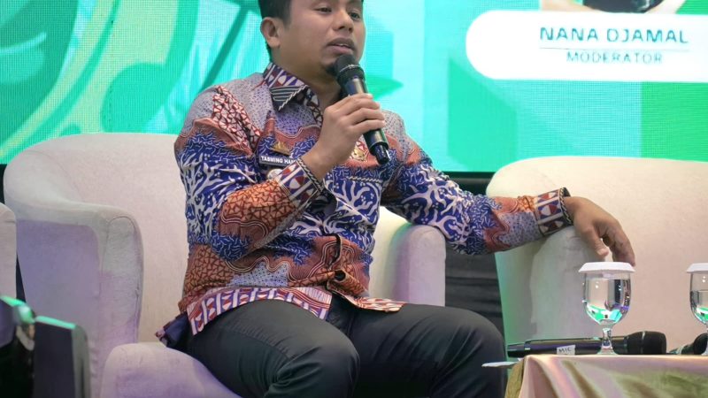 Tasming Hamid Paparkan Inovasi Fiskal ALAKE di Green Leadership Forum II Sulsel