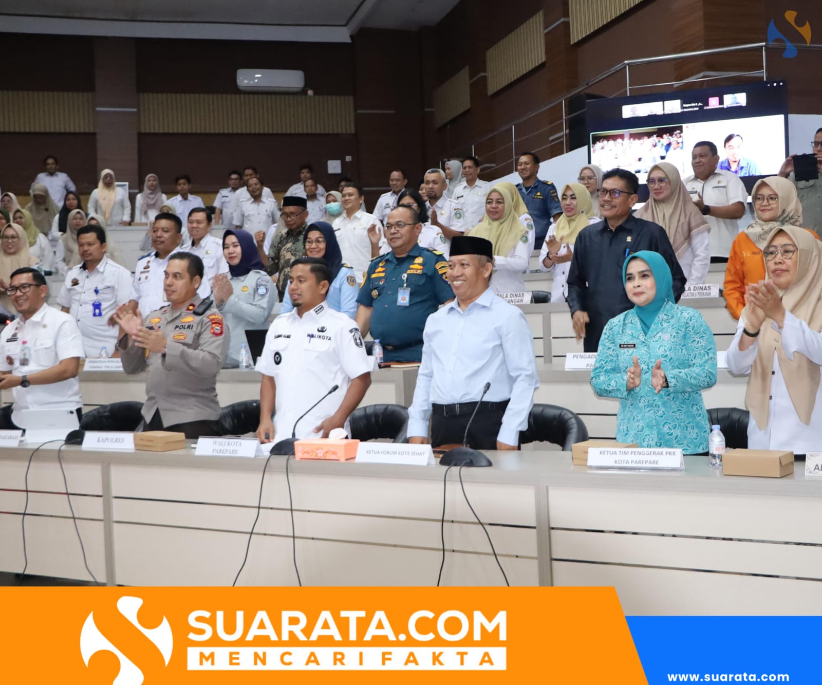 Verifikasi Nasional Kota Sehat, Parepare Tunjukkan Capaian Maksimal