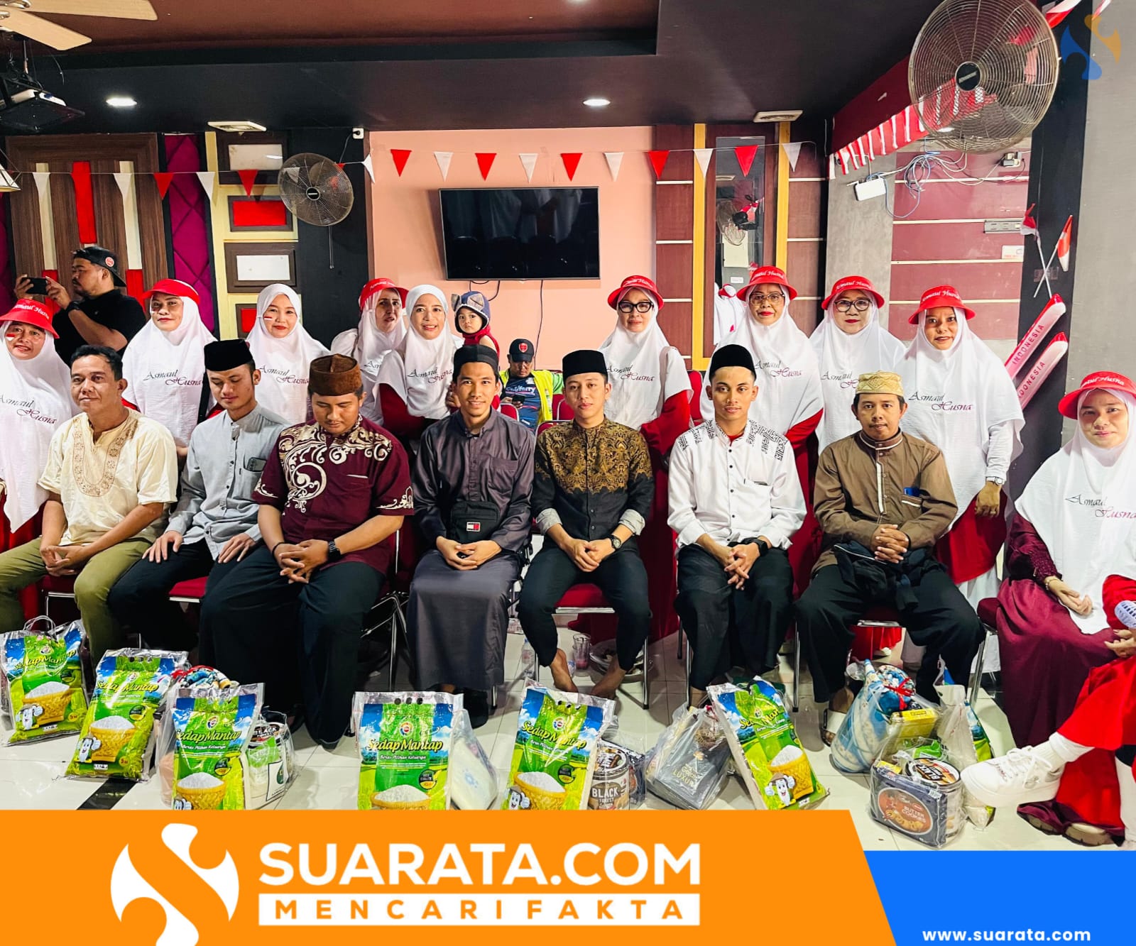 KP Asmaul Husna Bagikan 80 Paket Kemerdekaan untuk Veteran dan Guru Mengaji