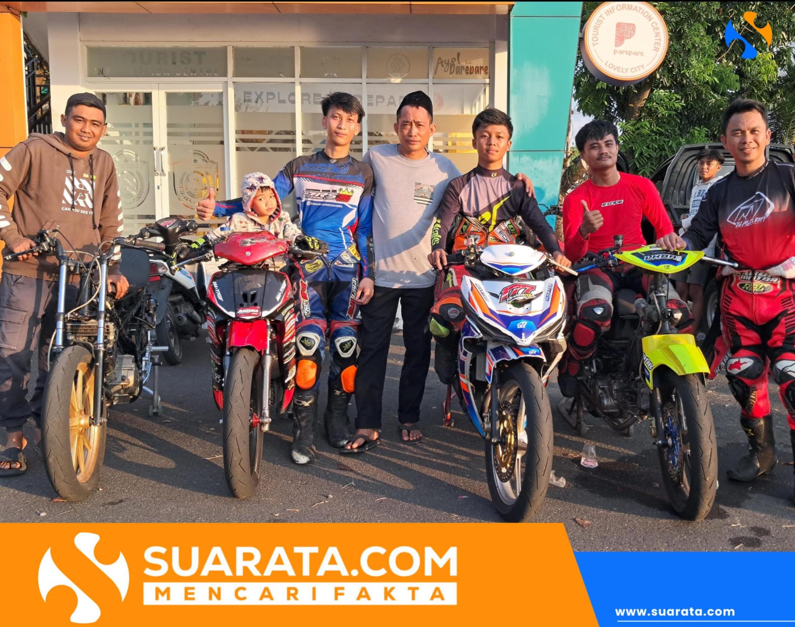 Target Prestasi di Ajang Pra Porprov, Cabor Balap Motor Parepare Genjot Latihan Fisik Atlet