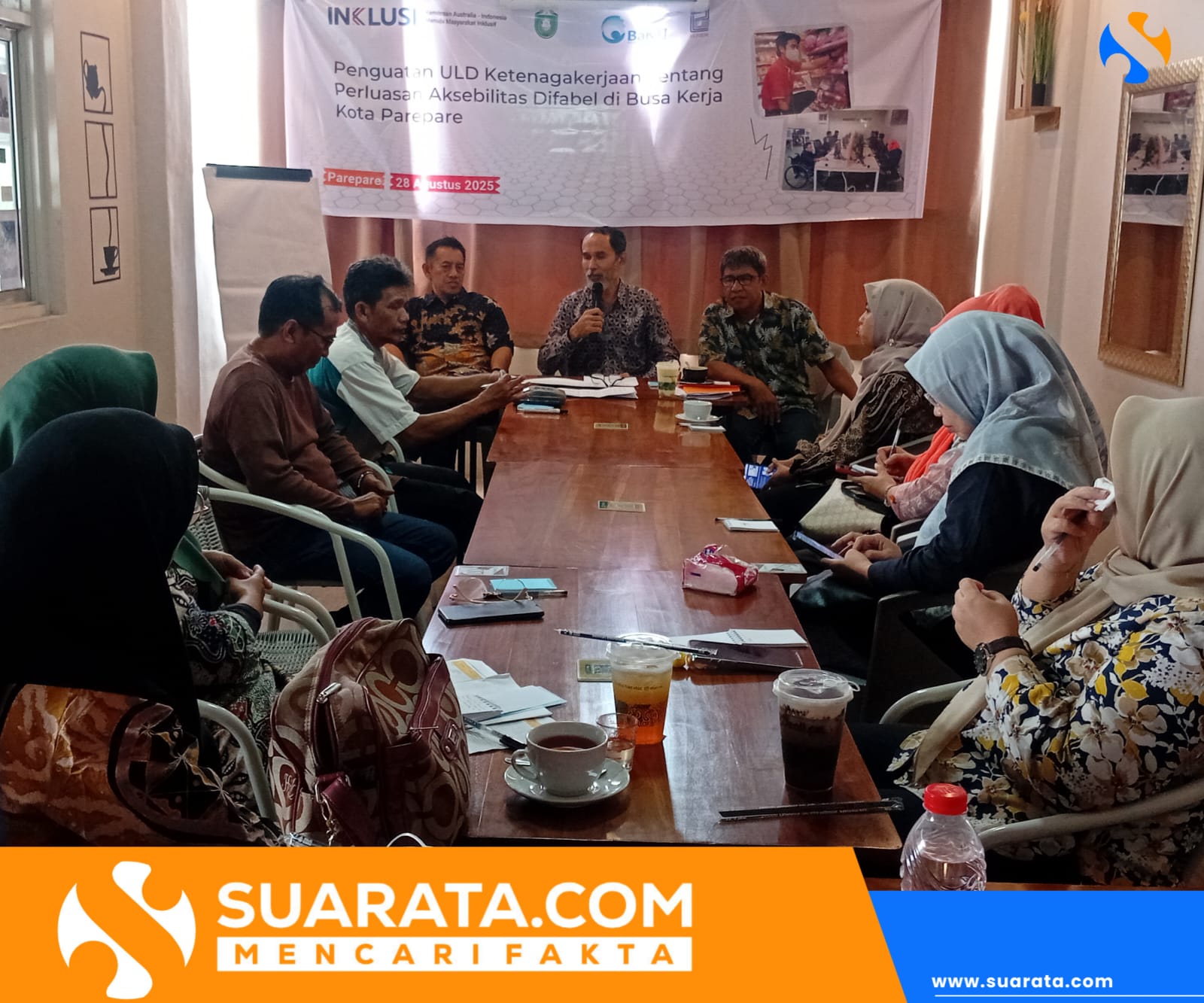 Apik! Perjuangan YLP2EM-Pemkot Bangun Estafet Bursa Kerja Disabilitas di Parepare