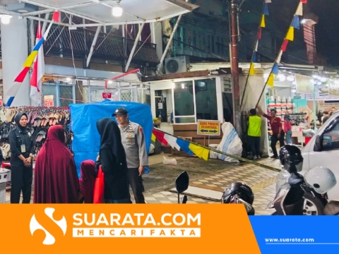 Berikan Rasa Aman Dimalam Hari Personil Polsek Ujung Menggelar Patroli Blue Light