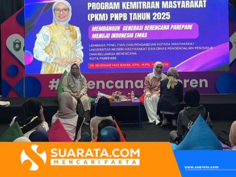 DPPKB Parepare Gandeng UNM Gelar Pembinaan Remaja, Hadirkan Wakil Dekan I sebagai Pemateri