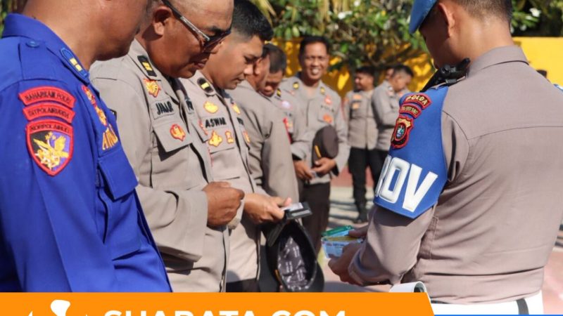 Cegah Pelanggaran Disiplin, Propam Polda Sulbar Gelar Operasi Gaktiblin di Polman