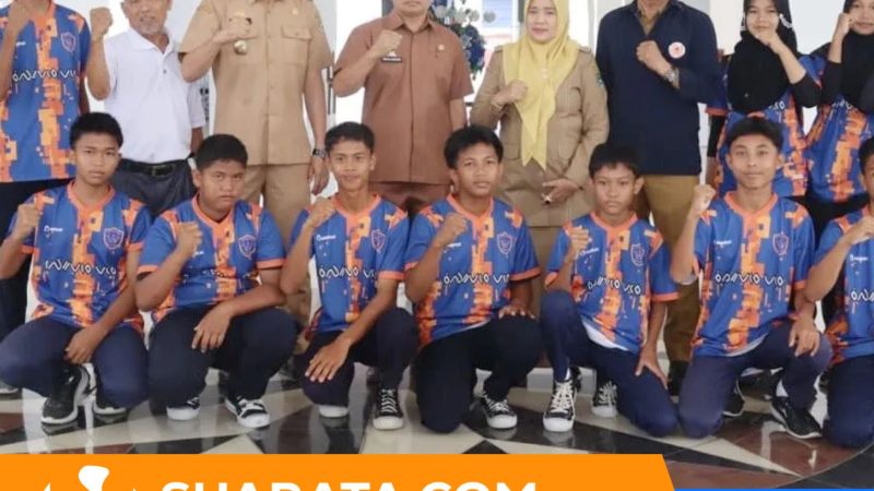 Semangat Atlet Sidrap Menggema, Nurkanaah Resmi Lepas Kontingen Pra Porprov Sulsel 2025
