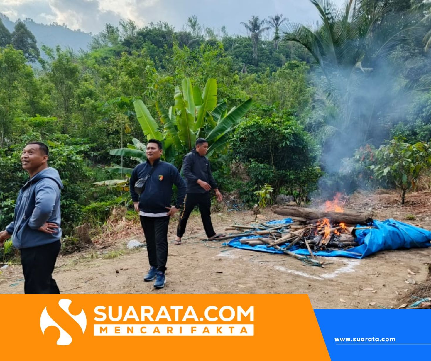 Penggerebekan Sabung Ayam di Tapango: Polisi Musnahkan Arena Judi