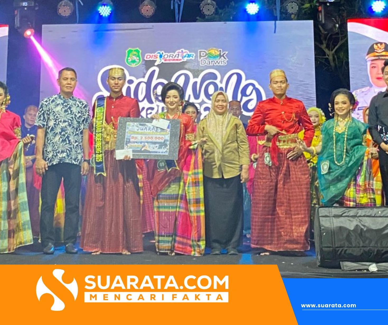 Festival Danau Sidenreng 2025 Ditutup Meriah, Nurkanaah Tegaskan Jadi Agenda Tahunan