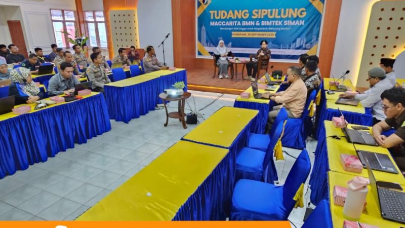 KPKNL Parepare  Gelar Tudang Sipulung Macarita BMN & Bimtek Siman V2