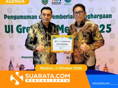 Parepare Sabet Penghargaan Nasional Tata Kelola Air Berkelanjutan