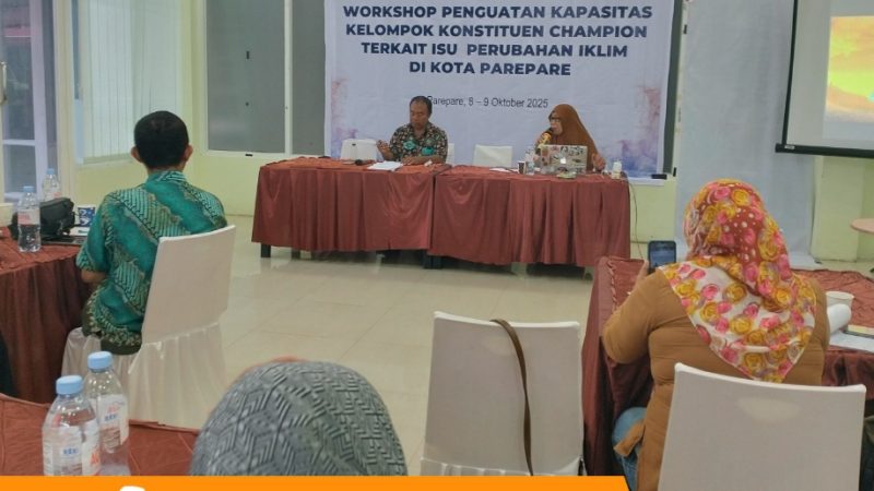 YLP2EM-BaKTI Dorong Kelompok Konstituen Hadapi Dampak Perubahan Iklim di Parepare