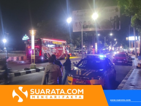 Patroli Malam di Jalan Mattirotasi, Polsek Bacukiki Hadirkan Rasa Aman Bagi Warga Parepare