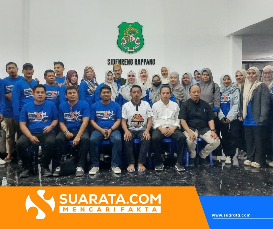 Bupati Syaharuddin Lepas 30 Guru Sidrap ke Jakarta, Siap Harumkan Daerah di TPN XII