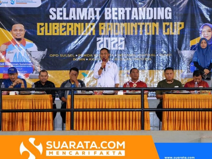 Turnamen Gubernur Badminton Cup 2025 Warnai Perayaan Hari Jadi Sulsel ke-356