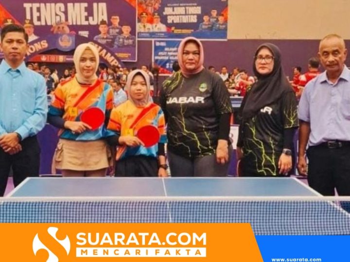 Tumbangkan Legenda Rossy Pratiwi, Ganda Putri Sulsel Melaju ke Semifinal Pornas Korpri 2025