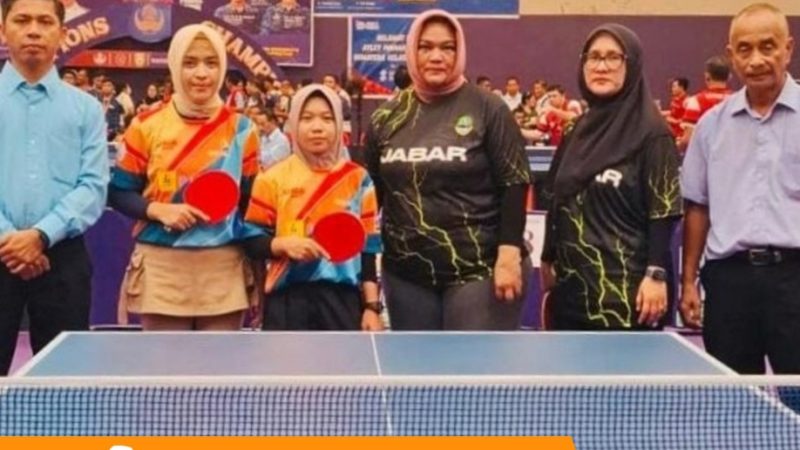 Tumbangkan Legenda Rossy Pratiwi, Ganda Putri Sulsel Melaju ke Semifinal Pornas Korpri 2025