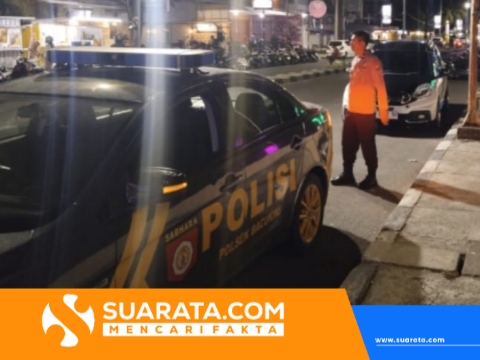 Patroli Blue Light Polsek Bacukiki, Sasar obyek Vital dan lokasi Keramaian di Parepare