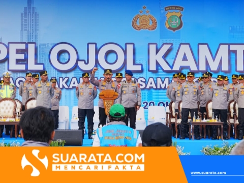 Kapolri Ajak Ojek Online Bersinergi Jaga Kamtibmas
