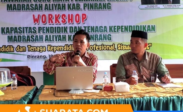 MGMP MA Pinrang Bergerak Cepat, Subair Tegaskan Moderasi Beragama Benteng Madrasah