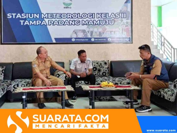 BPBD Sulbar dan BMKG Mamuju Perkuat Sinergi Cegah Bencana Hidrometeorologi