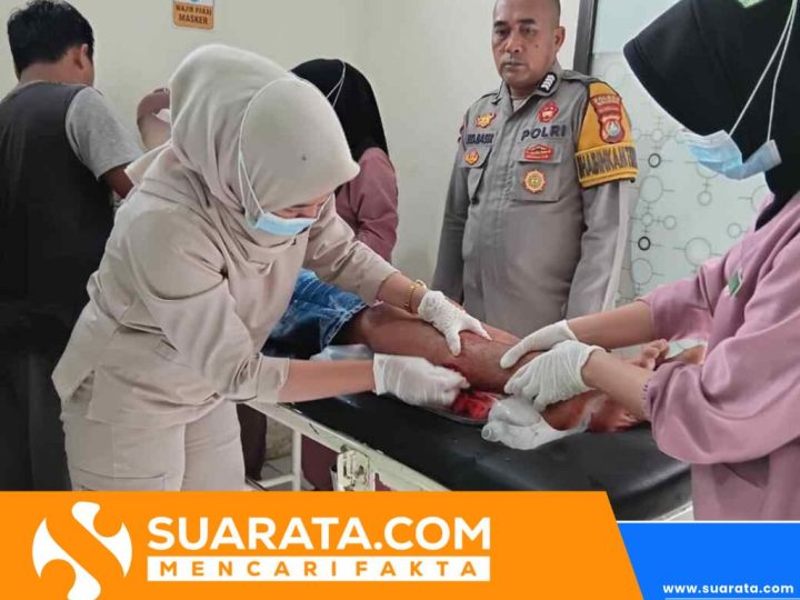 Berbelok Mendadak, Honda Supra Diseruduk Beat di Malunda Majene
