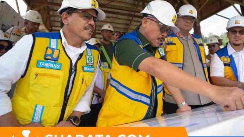 Gubernur Sulbar Tinjau Bendungan Budong-Budong, Solusi Permanen Atasi Banjir dan Kekeringan