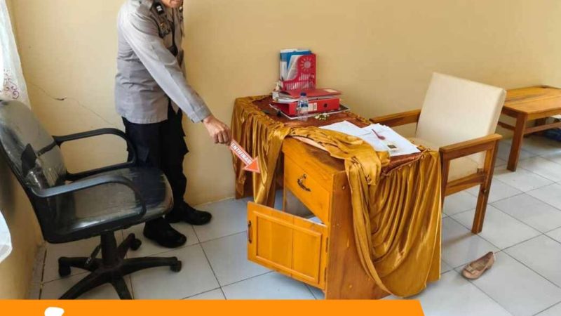 Sekolah Disatroni Maling! TV dan Kamera SLB Negeri Wonomulyo Raib Dibobol Lewat Jendela