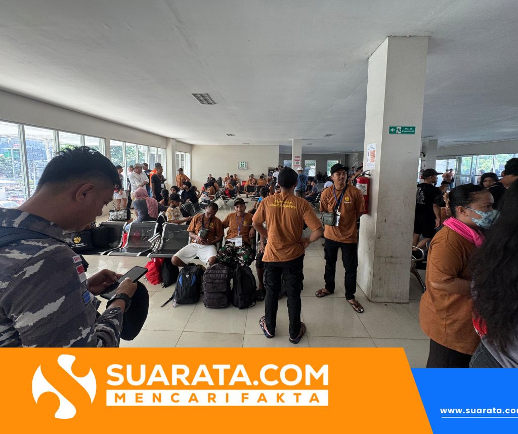 Pos TNI AL Pinrang Monitoring Pemulangan 139 PMI Deportasi dari Malaysia di Pelabuhan Parepare