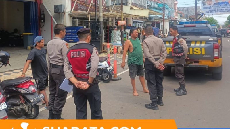 Sat Samapta Polres Parepare Tertibkan Juru Parkir Liar, Tiga Orang Diamankan