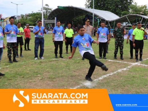 Wali Kota Parepare Tasming Hamid Buka Turnamen Sepak Bola Usia Dini Wali Kota Cup 2025