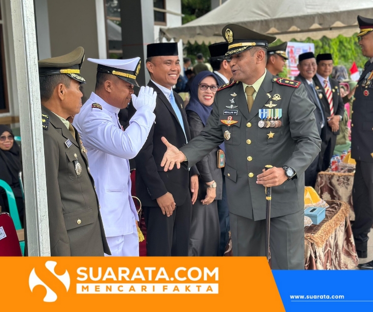 Danposal Pinrang Hadiri Upacara Hari Pahlawan dan Ziarah Nasional 2025