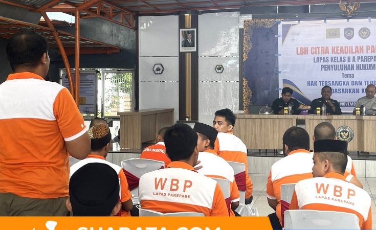 Lapas Kelas IIA Parepare Gelar Penyuluhan Hukum: Bahas Hak Tersangka dan Terdakwa Berdasarkan KUHAP
