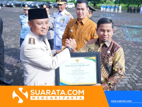 Parepare Raih Penghargaan Kota Sehat dari Gubernur Sulsel pada Peringatan HKN ke-61