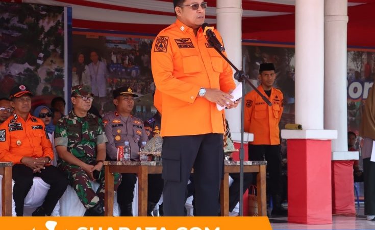 Sidrap Gelar Apel Kesiapsiagaan Hadapi Potensi Bencana Hidrometeorologi