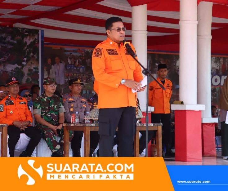 Sidrap Gelar Apel Kesiapsiagaan Hadapi Potensi Bencana Hidrometeorologi