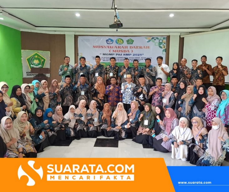 Musda MGMP PAI Pinrang 2025 Resmi Dibuka, Kakan Kemenag Tekankan Mulianya Tugas Guru
