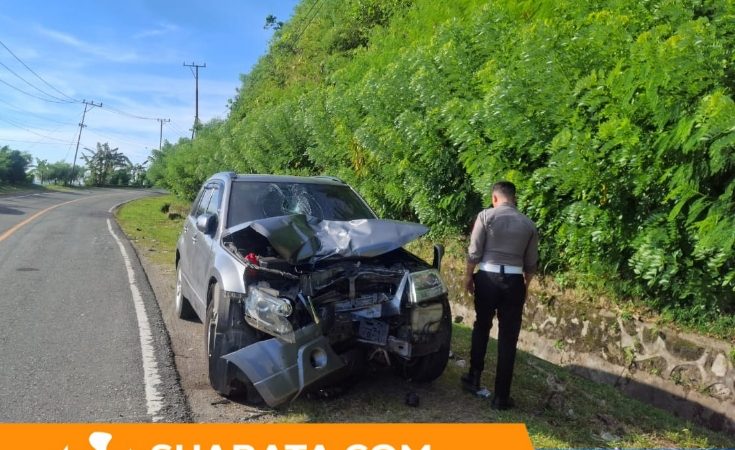 Tabrakan Keras di Jalan Poros Majene–Mamuju, Satu Korban Meninggal Dunia