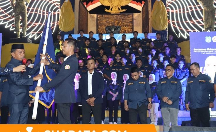 Bupati Lantik Karang Taruna Sidrap 2025–2030, Tekankan Peran Atasi Persoalan Sosial