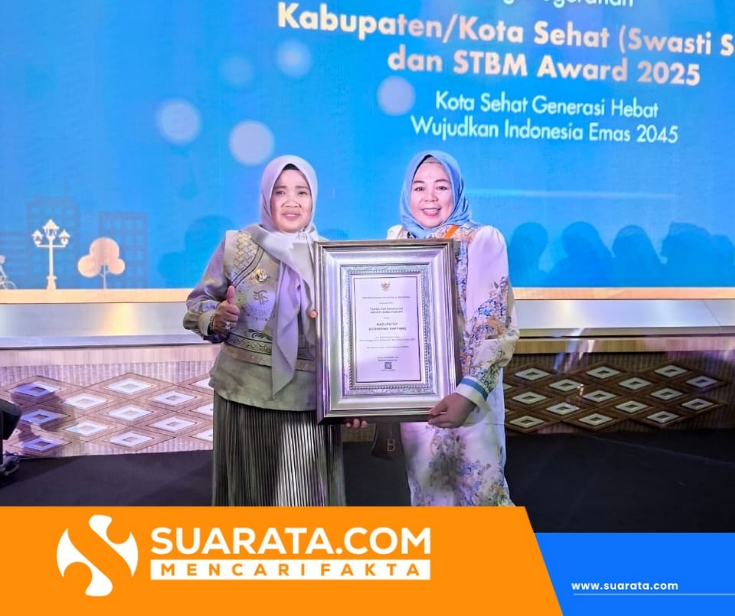Kabupaten Sidenreng Rappang Raih Penghargaan Kabupaten Sehat 2025