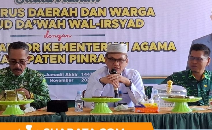 Silaturahim DDI–Kemenag Pinrang: Komitmen Bersama Bangun Kolaborasi Keagamaan