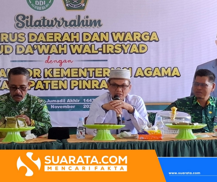 Silaturahim DDI–Kemenag Pinrang: Komitmen Bersama Bangun Kolaborasi Keagamaan